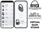 TiTum UHD Headphones, THE Ultimate Virtual Headphones Collection with Bluetooth ANC & Hi-Res 24Bit/96k DAC for Audiophiles & Audio Engineers